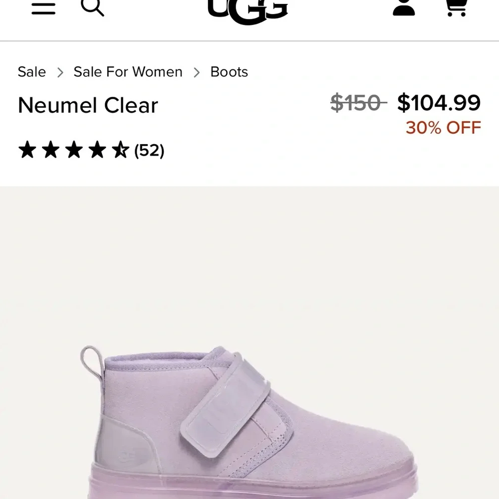 UGG Lavender Boots - Picture 3 of 7